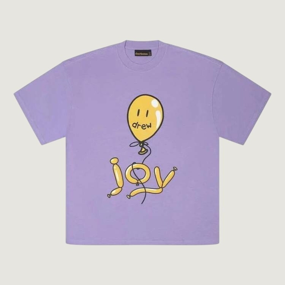Drew House T-Shirt Joy Balloon Purple Medium